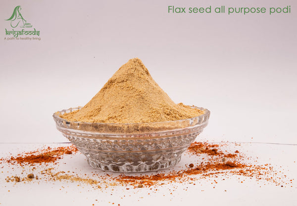 KR-Flax Seeds All Purpose Podi